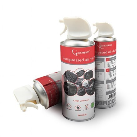 Gembird Gembird | Odpylacz na sprężone powietrze (łatwopalny) | Air Duster | 400 ml
