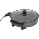 Tristar Tristar | PZ-2963 | Wielofunkcyjna patelnia grillowa | Średnica 30 cm | Stały uchwyt | Czarny