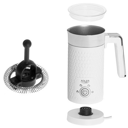 Adler Adler | AD 4494 | Spieniacz do mleka | 500 W | Spieniacz do mleka | Biały
