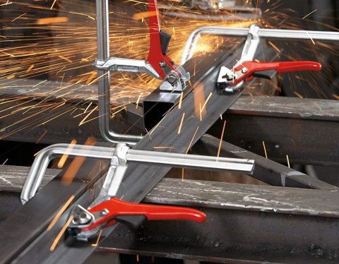 BESSEY GSH16 klamra Szary, Czerwony