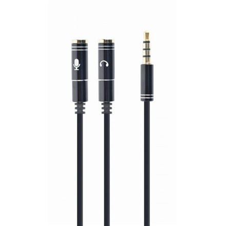 Cablexpert Cablexpert | Adapter audio | Mini-phone stereo 3,5 mm | Gniazdo | Wtyk | Mini-phone 3,5 mm 4-biegunowy