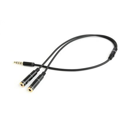 Cablexpert Cablexpert | Adapter audio | Mini-phone stereo 3,5 mm | Gniazdo | Wtyk | Mini-phone 3,5 mm 4-biegunowy