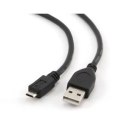 Cablexpert Kabel GEMBIRD CCP-MUSB2-AMBM-6 (USB M - Micro USB M; 1,8m; kolor czarny)