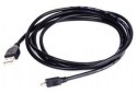 Cablexpert Kabel GEMBIRD CCP-MUSB2-AMBM-6 (USB M - Micro USB M; 1,8m; kolor czarny)