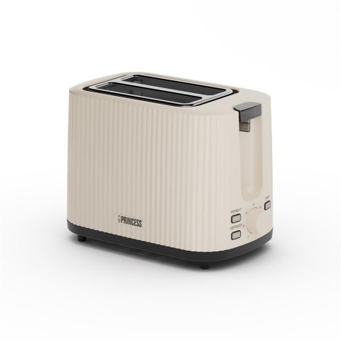 Princess Princess Wave Toaster | 428207 | Power 930 W | Number of slots 2 | Housing material Plastic | Beige