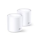 TP-LINK TP-LINK | Whole Home Mesh Wi-Fi 6 System | Deco X50 (2-pack) | 802.11ax | 574+2402 Mbit/s | Mbit/s | Porty Ethernet LAN (RJ-45) 