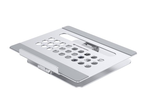CONCEPTRONIC Uchwyt na laptopa ze stacją dokującą 7 w 1 srebrny