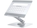 CONCEPTRONIC Uchwyt na laptopa ze stacją dokującą 7 w 1 srebrny