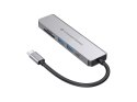 Conceptronic DONN02G stacja dokująca USB 3.2 Gen 1 (3.1 Gen 1) Type-C Aluminium