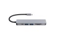 Conceptronic DONN02G stacja dokująca USB 3.2 Gen 1 (3.1 Gen 1) Type-C Aluminium