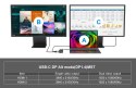 Conceptronic DONN14G stacja dokująca Przewodowa USB 3.2 Gen 1 (3.1 Gen 1) Type-C Szary