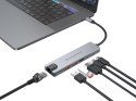 Conceptronic DONN29G stacja dokująca Przewodowa USB 3.2 Gen 2 (3.1 Gen 2) Type-C Szary