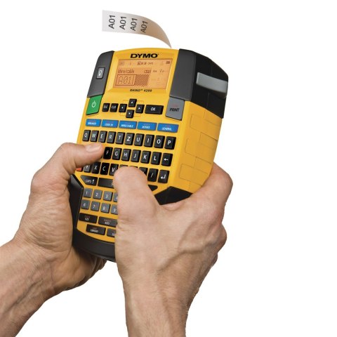 Etykieciarka DYMO RHINO 4200 ogólnego przeznaczenia z klawiaturą QWERTZ