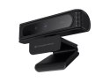 CONCEPTRONIC Kamera internetowa USB-A2.0 80° 1080P/30Hz FullHD + Mikrofon czarno-biały