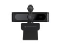 CONCEPTRONIC Kamera internetowa USB-A2.0 80° 1080P/30Hz FullHD + Mikrofon czarno-biały