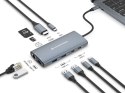 Conceptronic DONN06G stacja dokująca Przewodowa USB 3.2 Gen 1 (3.1 Gen 1) Type-C Szary