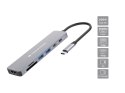 Conceptronic DONN28G Przewodowa USB 3.2 Gen 1 (3.1 Gen 1) Type-C Szary