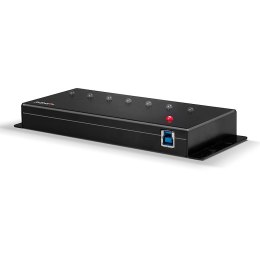 Lindy 7-portowy przemysłowy hub USB3.0 - Hub - 7 x SuperSpeed USB3.0 - Biurko