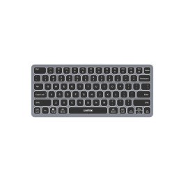 UNITEK D1092A klawiatura USB Amerykański międzynarodowy Szary