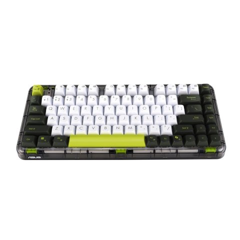 ASUS Jelly75 KD201 KEYBOARD/VT-GN/GE/83 klawiatura Uniwersalne USB + RF Wireless + Bluetooth Wielobarwny