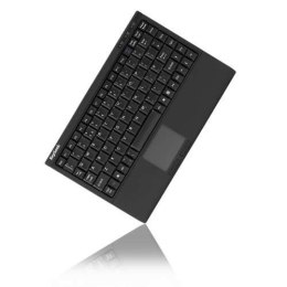 KeySonic ACK-540U+ (UK) klawiatura Biuro USB QWERTY British English Czarny