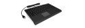 KeySonic ACK-540U+ (UK) klawiatura Biuro USB QWERTY British English Czarny