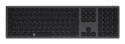 KeySonic KSK-8023BTRF (DE) klawiatura Uniwersalne Bluetooth QWERTZ Niemiecki Antracyt, Czarny