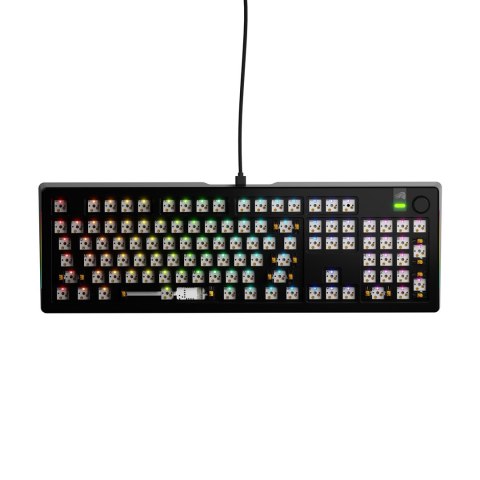 Klawiatura Glorious GMMK 3 Pro 100% Custom Gaming - Barebone, ANSI-Layout, schwarz