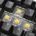 Klawiatura Sharkoon Gaming Keyboard Skiller SGK50S4 Gen2 czarno-żółty RGB