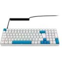 Klawiatura gamingowa Sharkoon Skiller SGK50S2 PBT biało-żółta RGB