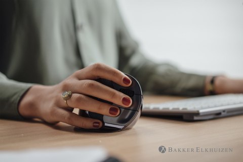 BakkerElkhuizen Evoluent D myszka Biuro Po prawej stronie USB Typu-A Laser 3200 DPI