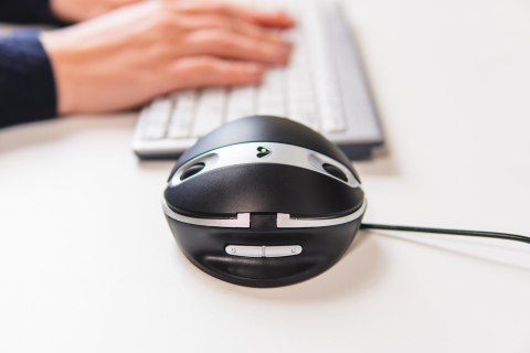 Bezprzewodowa sprzedaż detaliczna myszy BakkerElkhuizen Oyster Mouse