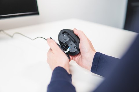 Bezprzewodowa sprzedaż detaliczna myszy BakkerElkhuizen Oyster Mouse