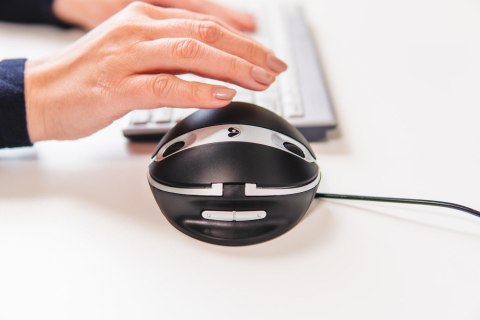 Bezprzewodowa sprzedaż detaliczna myszy BakkerElkhuizen Oyster Mouse
