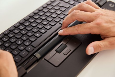 Uchwyt RollerMouse Pro przewodowa Slim WR wegańska skóra detaliczna
