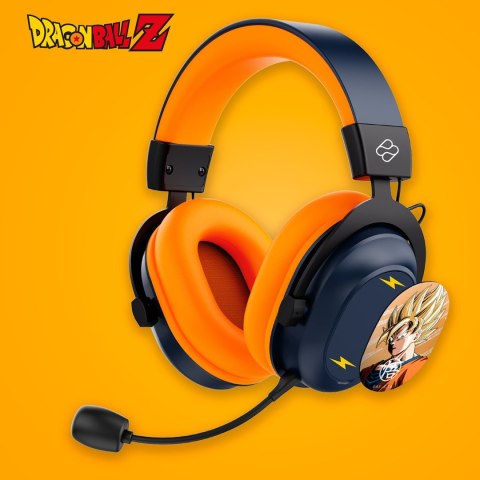 Blade DB2001 słuchawki/zestaw słuchawkowy Przewodowy i Bezprzewodowy Opaska na głowę Gaming USB Type-C Bluetooth Czarny, Szary, 