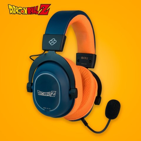 Blade DB2001 słuchawki/zestaw słuchawkowy Przewodowy i Bezprzewodowy Opaska na głowę Gaming USB Type-C Bluetooth Czarny, Szary, 
