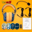 Blade DB2001 słuchawki/zestaw słuchawkowy Przewodowy i Bezprzewodowy Opaska na głowę Gaming USB Type-C Bluetooth Czarny, Szary, 
