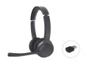 CONCEPTRONIC Zestaw słuchawkowy Stereo WLS BT5.3/Mikrofon/ANC/+ 40 godzin bw