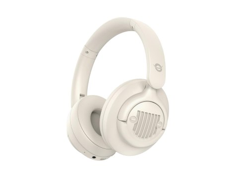 Conceptronic ALVAH02C słuchawki/zestaw słuchawkowy Przewodowy i Bezprzewodowy Opaska na głowę Muzyka Bluetooth Kremowy