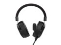 Conceptronic ATHAN02B słuchawki/zestaw słuchawkowy Przewodowa Opaska na głowę Gaming USB Typu-A Czarny