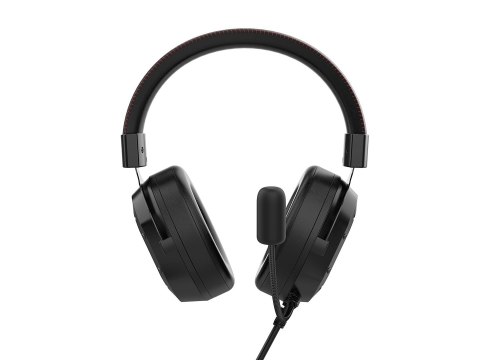 Conceptronic ATHAN02B słuchawki/zestaw słuchawkowy Przewodowa Opaska na głowę Gaming USB Typu-A Czarny