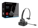 Conceptronic POLONA03BD słuchawki/zestaw słuchawkowy Bezprzewodowy Opaska na głowę Biuro/centrum telefoniczne Bluetooth Podstawk