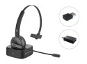 Conceptronic POLONA03BDA słuchawki/zestaw słuchawkowy Bezprzewodowy Opaska na głowę Biuro/centrum telefoniczne Bluetooth Podstaw