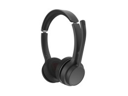 Conceptronic POLONA04B słuchawki/zestaw słuchawkowy Przewodowy i Bezprzewodowy Opaska na głowę Połączenia/muzyka USB Type-C Blue