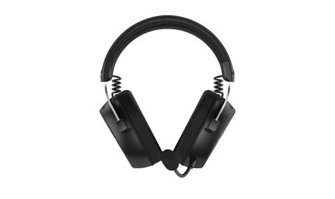 HATOR Hypergang 3 Wireless Zestaw słuchawkowy Bezprzewodowy Opaska na głowę Gaming USB Type-C / USB Type-A Bluetooth Czarny