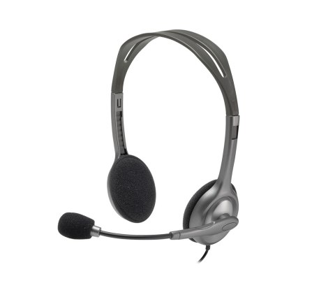 Słuchawki Logitech H110 981-000271 (kolor szary)