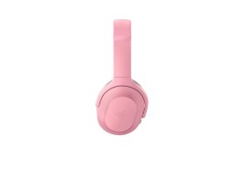 Razer RZ04-03790300-R3M1 słuchawki/zestaw słuchawkowy Bezprzewodowy Opaska na głowę Gaming USB Type-C Bluetooth Szary, Różowy