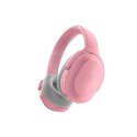 Razer RZ04-03790300-R3M1 słuchawki/zestaw słuchawkowy Bezprzewodowy Opaska na głowę Gaming USB Type-C Bluetooth Szary, Różowy