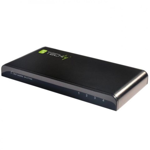 Rozgałęziacz telewizyjny Techly IDATA HDMI-4K4 4x HDMI